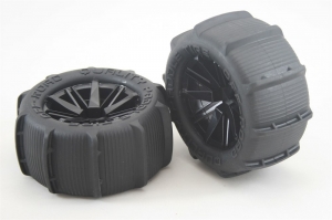 6973-L Колеса в сборе "ЛОПАТКИ" (2 шт) для радиоуправляемых моделей 1/16