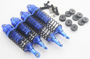 A195-X Комплект усиленных амортизаторов для Remo Hobby 1/10 и 1/8 (цвет синий)