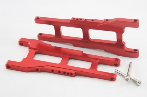 A2068 Рычаги алюминиевые удлиненные (110 мм) для Remo Hobby Dinosaurs Plus 1/8 (цвет красный)