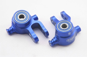 A2328-GPM-Blue Поворотные кулаки алюминиевые GPM для Remo Hobby 1/10 (цвет синий)