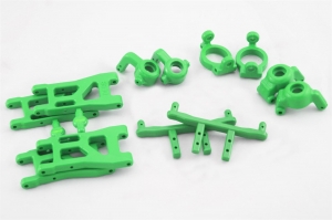 C1631 Капролоновый комплект подвески для Remo Hobby 1/16 (цвет зеленый)