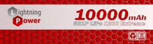Аккумулятор LiPo Lightning Power 4S 10000mAh 120C Extreme