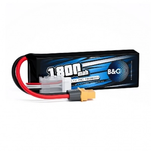 Аккумулятор B&C LiPo 1800 MAH 11.1V (3s) 75C, XT60, Soft case