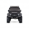 Радиоуправляемая модель машины для троффи TRAXXAS TRX-4 1:10 Land Rover 4WD Scale and Trail Crawler Winch D110 (черный, лебедка в комплекте)