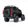 Радиоуправляемая модель машины для троффи TRAXXAS TRX-4 1:10 Land Rover 4WD Scale and Trail Crawler Winch D110 (черный, лебедка в комплекте)