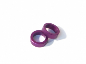 HPI INPUT SHAFT SPACER (PURPLE/2PCS)
