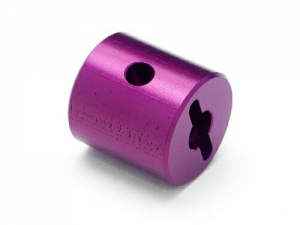 HPI REAR SOLID AXLE (PURPLE)