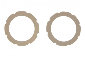 Kyosho Dual Slipper Sheat(White/RB5/2Pcs)