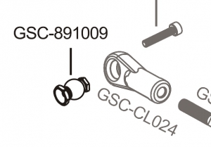 GS Racing Steering Ball Stud, 8.8mm(2)
