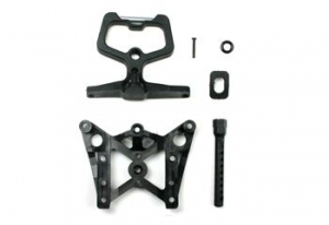 Team Magic TM G4 Nylon FR UP Bracket, 5th Post & Handle