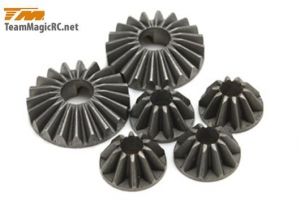 Team Magic Шестерни планетарные дифференциала E6 (компл на 1 дифф)