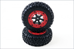Kyosho Tire/Wheel rim set(AXXE)