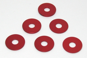 Kyosho Wheel Spacer Set(0.5 0.75 1.0/Red/TF-5 S)