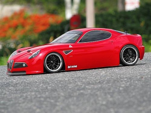 HPI Кузов 1/10 - ALFA ROMEO 8C COMPETIZIONE (200mm) некрашеный
