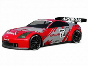 HPI Кузов 1/10 - NISSAN 350Z NISMO GT (190MM) некрашеный/ с отражателями