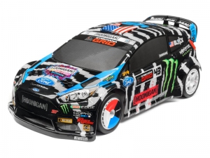 HPI Кузов 1/18 - KEN BLOCK 2014 FORD FIESTA (140мм, Окрашен)