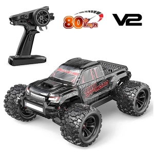 Радиоуправляемый монстр MJX Hyper Go v2 Brushless 4WD 2.4G LED 1:10 (цвет черный) MJX-10208-V2-BLACK