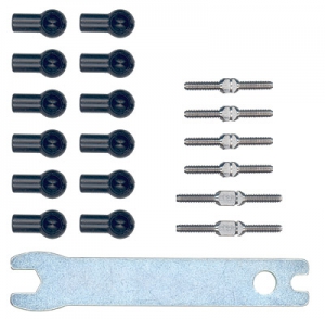 Associated 18R FT Titanium Turnbuckle ТЯГИ