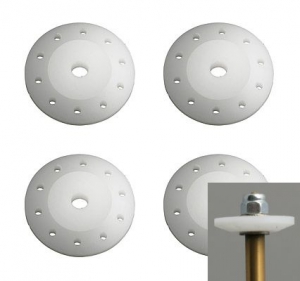 Associated Поршни амортизаторов 16мм конические 10x1.1мм / 4шт