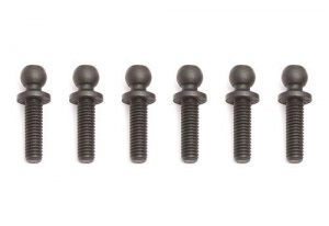 Стойки шаровые Associated 10mm (6шт) - AS31282