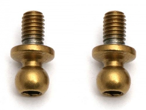 Associated Шаровые стойки Ti Nitride M3x5мм - короткие (2шт)