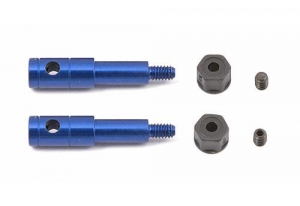 Associated Полуоси FT Blue T4 Aluminum Inline (2шт) с гайками