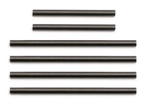 Associated Front & Rear Inner Hinge Pin Set. 4 long, 2 short