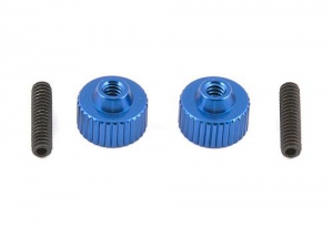 Associated Гайки крепления аккумулятора со стойками (TC4)