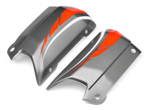 HPI Нижние элементы кузова BAJA 5B (GRAY/WHITE/RED) окрашены