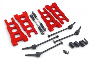 Комплект усиленной подвески для Remo Hobby Mmax, EX3 1/10 C1035 (цвет красный)