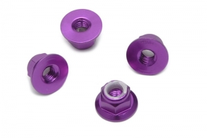HSP Alum.Nylon Nut M4 4P