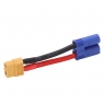 Переходник XT60 (мама) - EC5 (папа) 150 мм 10AWG