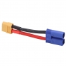 Переходник XT60 (мама) - EC5 (папа) 150 мм 10AWG