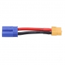 Переходник XT60 (мама) - EC5 (папа) 150 мм 10AWG