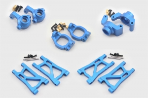 STANDART Алюминиевый комплект тюнинга для Remo Hobby 1/16 (цвет синий)