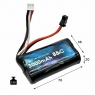 Аккумулятор Li-ion B&C 3000 mAh, 7,4V, 20C, SM-2P
