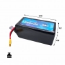 Аккумулятор B&C 22000 MAH 29.6V (8s) 25C (SoftCase, разъем XT90S)