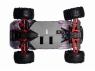 Радиоуправляемый монстр Remo Hobby Dinosaurs Master Brushless UPGRADE PLUS (красный) 4WD 2.4G 1/8 RTR