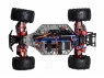 Радиоуправляемый монстр Remo Hobby Dinosaurs Master Brushless UPGRADE PLUS (синий) 4WD 2.4G 1/8 RTR