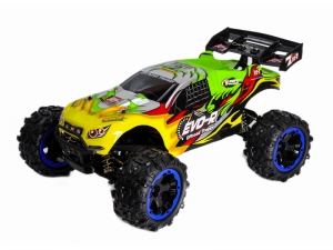Радиоуправляемая трагги Remo Hobby EVO-R Brushless 4WD 2.4G 1/8 RTR (цвет зеленый)