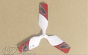 Лопасти хвоста красные