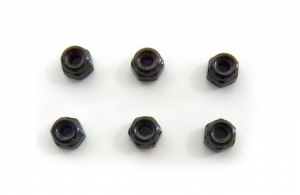 Гайка самоконтрящаяся M2.5 6шт Himoto E18