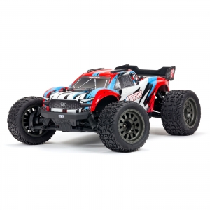 Радиоуправляемая модель монстра ARRMA VORTEKS BLX 4WD 1:10 3S STADIUM TRUCK Brushless RTR (цвет красный)