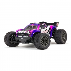Радиоуправляемая модель монстра ARRMA VORTEKS BLX 4WD 1:10 3S STADIUM TRUCK Brushless RTR (цвет фиолетовый)