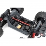 Радиоуправляемая модель монстра ARRMA Outcast V2 BLX 1:10 4WD 4S Brushless RTR (цвет красный)