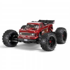 Радиоуправляемая модель монстра ARRMA Outcast V2 BLX 1:10 4WD 4S Brushless RTR (цвет красный)