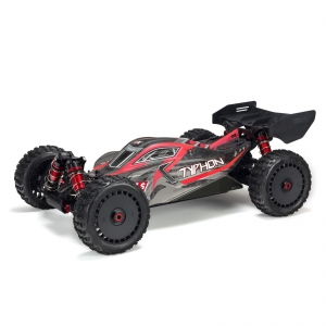 Радиоуправляемая модель багги TYPHON V5 4X4 BLX 1:8 4WD 6S Brushless RTR (цвет красный)