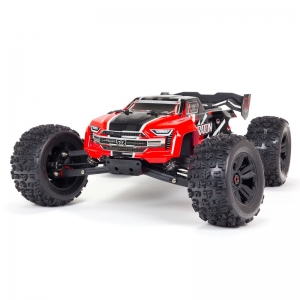 Радиоуправляемая модель монстра ARRMA KRATON V5 BLX 1:8 4WD 6S Brushless RTR (цвет красный)