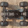 Радиоуправляемая модель монстра ARRMA KRATON V6 BLX 1:8 4WD 6S Brushless RTR (цвет синий с оранжевым)