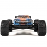 Радиоуправляемая модель монстра ARRMA KRATON V6 BLX 1:8 4WD 6S Brushless RTR (цвет синий с оранжевым)